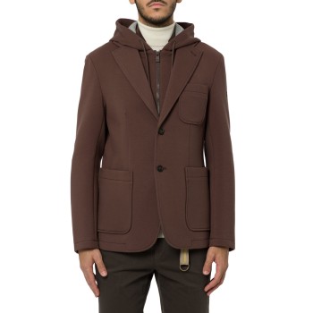 Giacca con cappuccio e pettorina Manuel Ritz