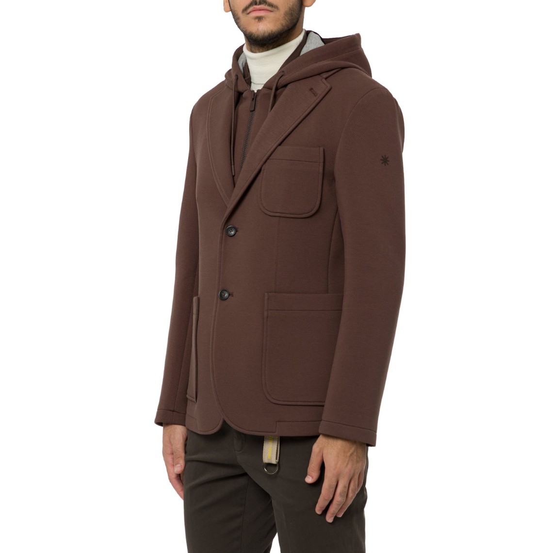 Giacca con cappuccio e pettorina Manuel Ritz