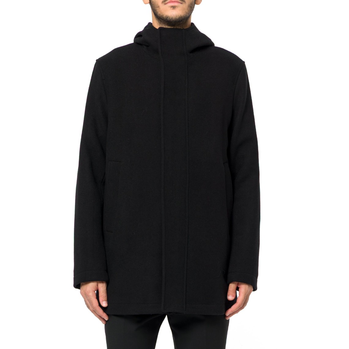 Parka in panno misto lana Manuel Ritz
