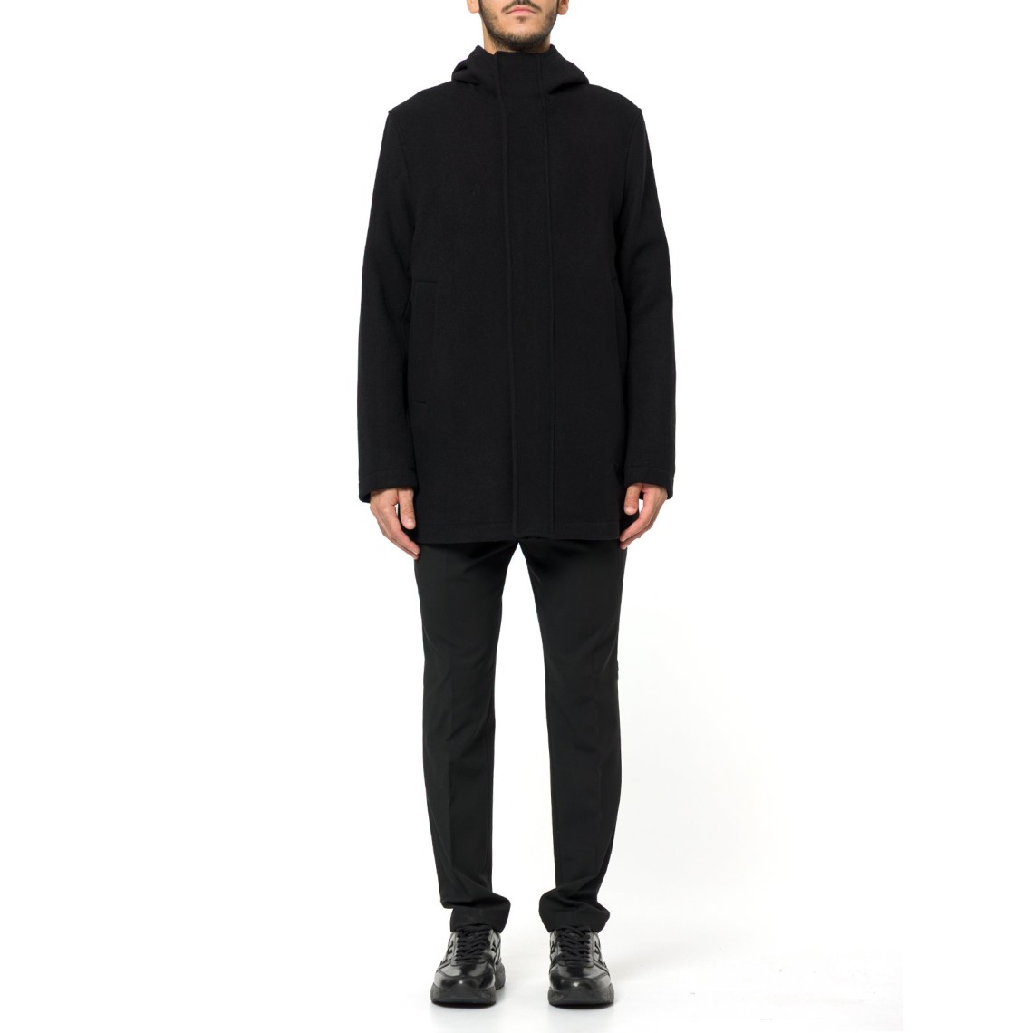 Parka in panno misto lana Manuel Ritz