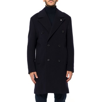 Cappotto doppiopetto in misto lana Manuel Ritz