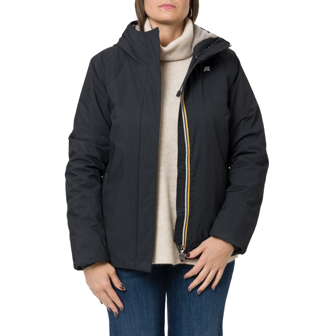 Giubbotto Lil Twill Soft Beaver K-Way