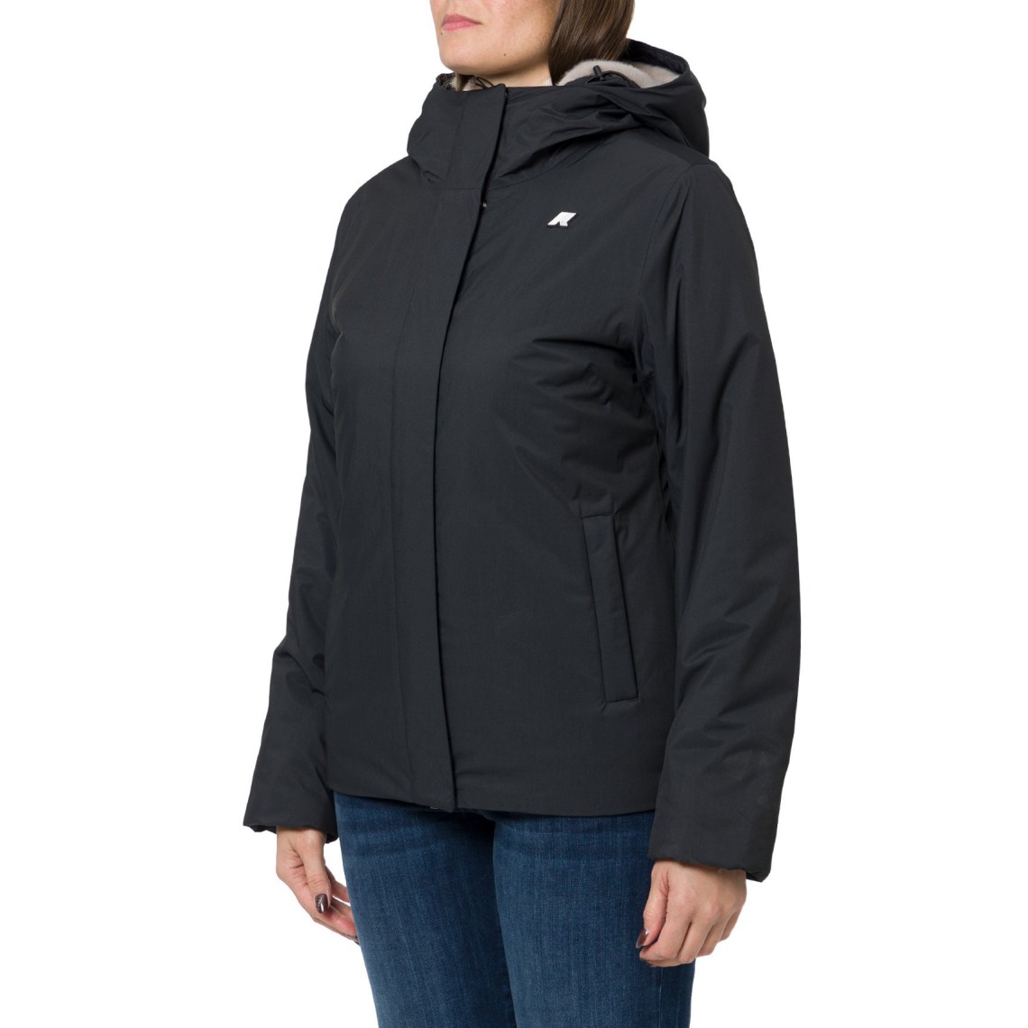 Giubbotto Lil Twill Soft Beaver K-Way