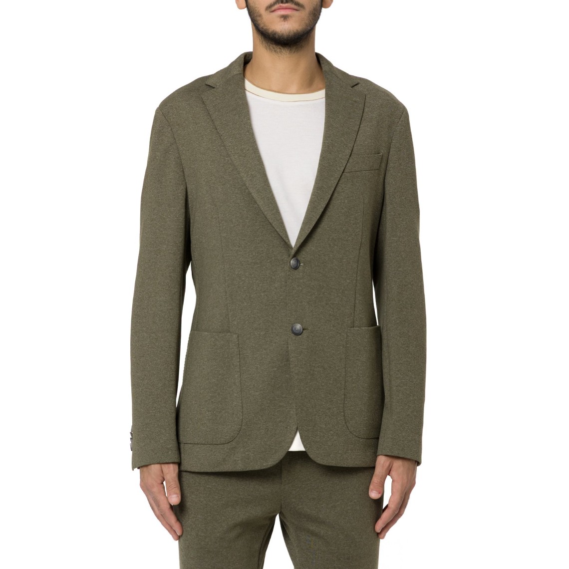 Giacca slim fit in tessuto elasticizzato Boss