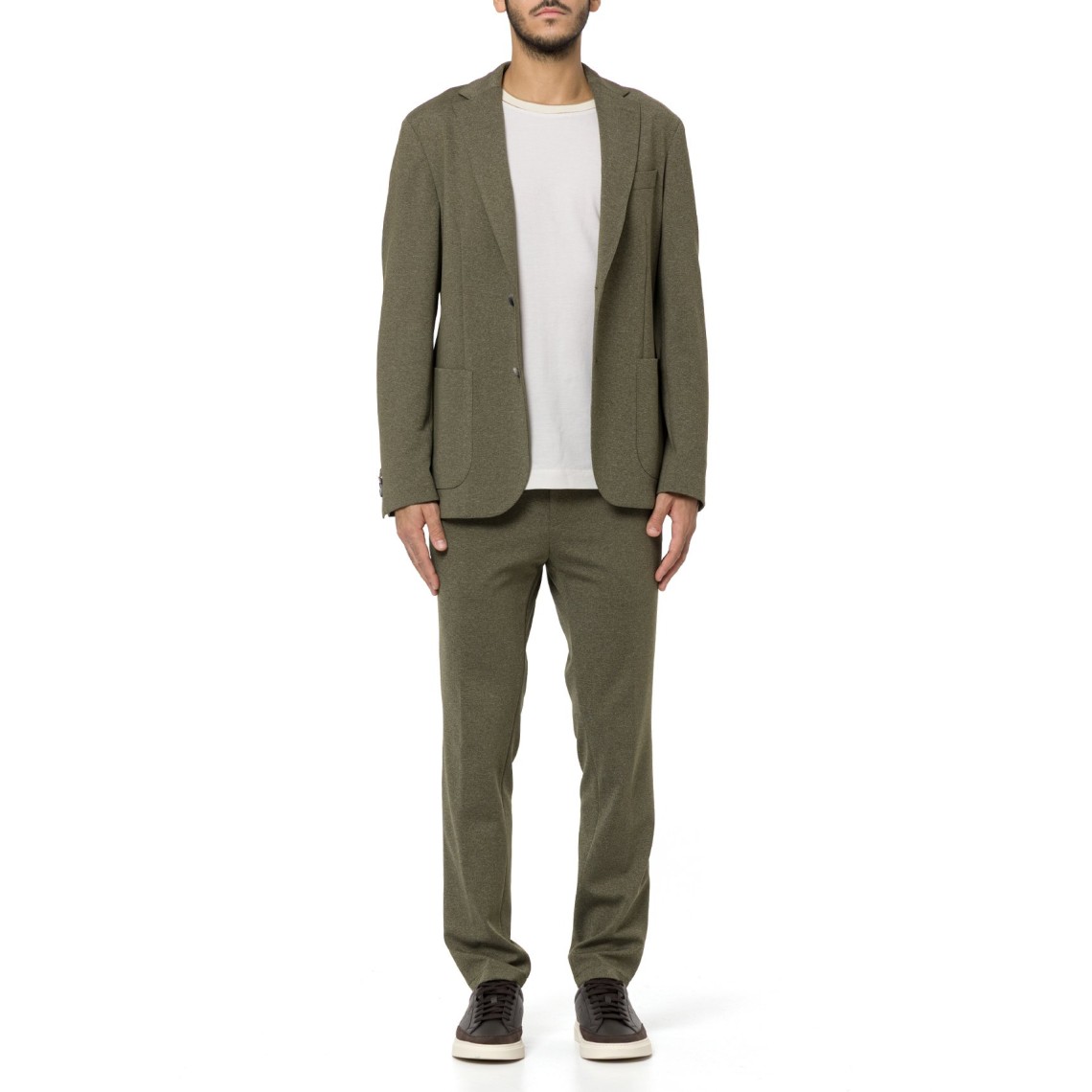 Giacca slim fit in tessuto elasticizzato Boss