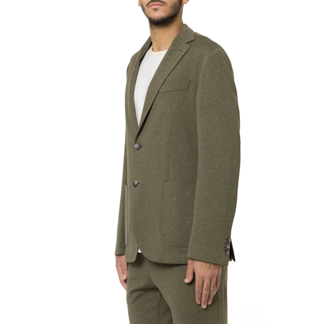Giacca slim fit in tessuto elasticizzato Boss