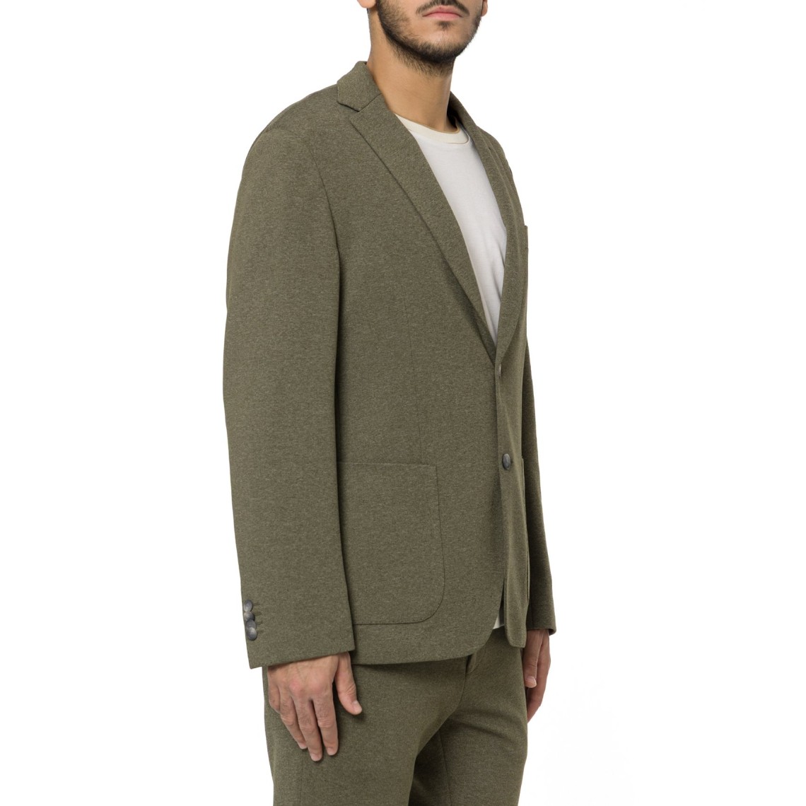 Giacca slim fit in tessuto elasticizzato Boss