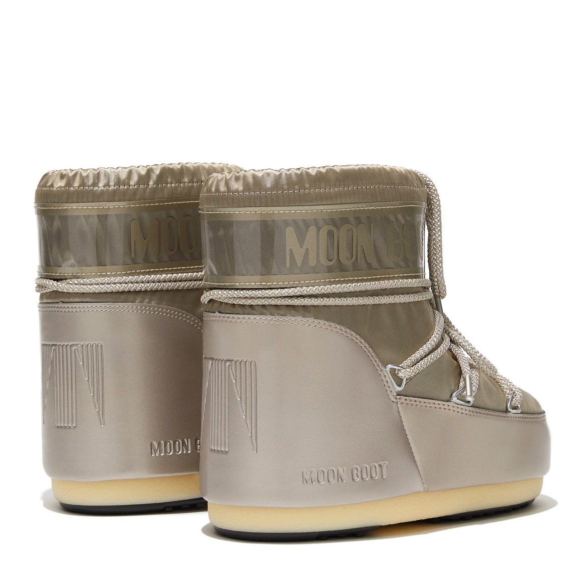 Stivali Icon Low Glance Moon Boot in raso