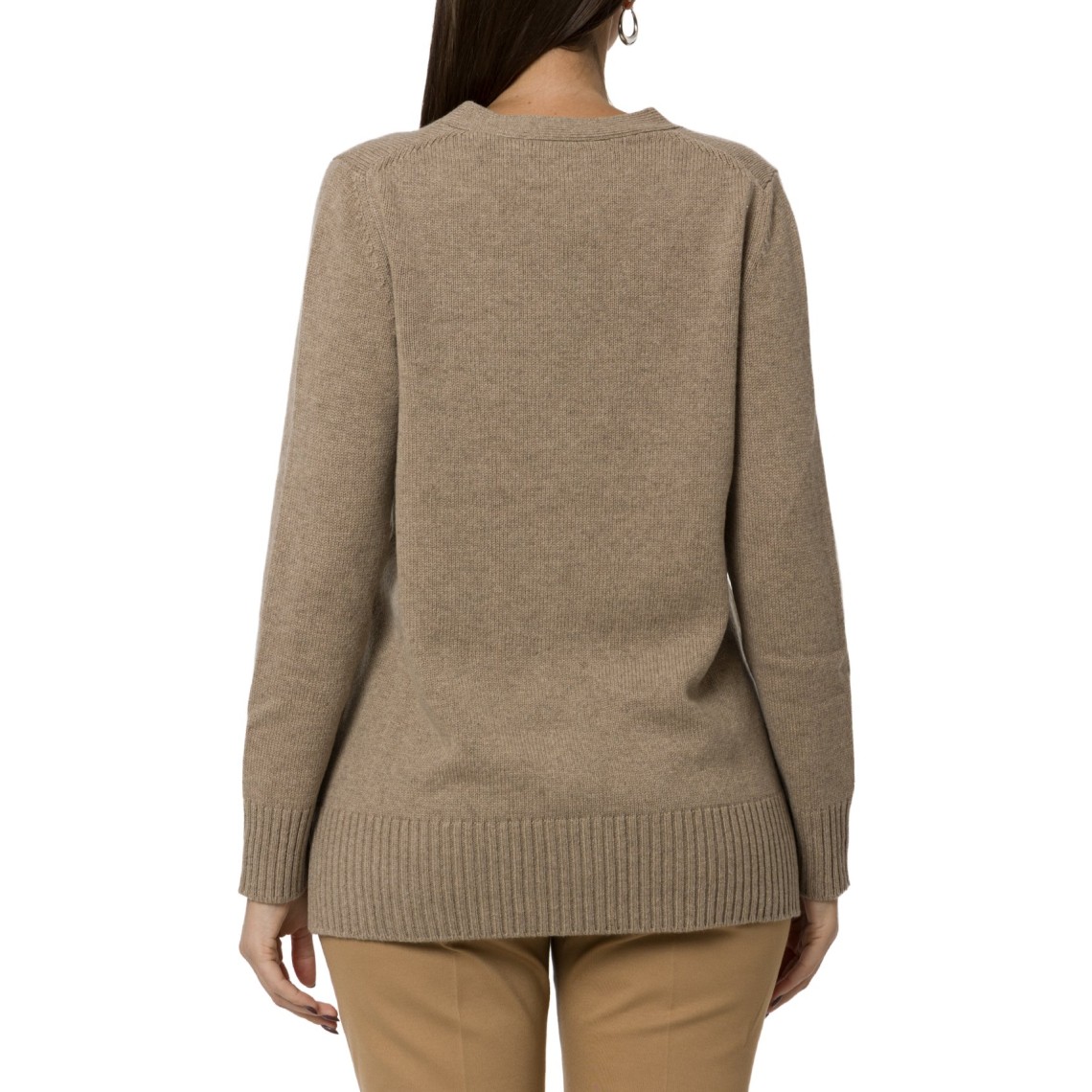Cardigan con scollo a V Gran Sasso