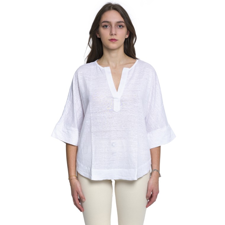 Blusa in lino Gran Sasso 