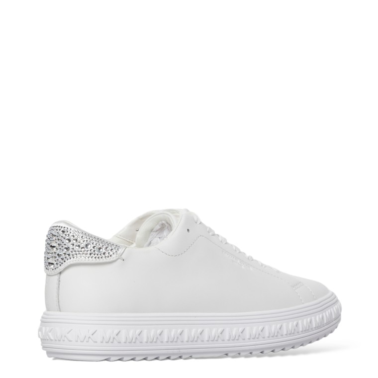 Sneakers in pelle Grove con strass Michael Kors