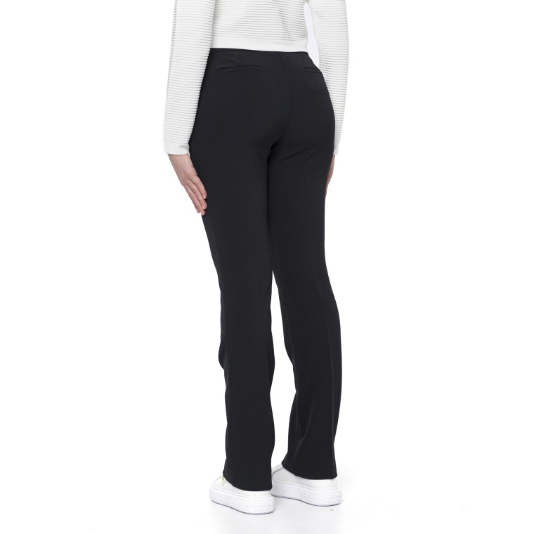 Pantaloni crêpe tecnico stretch Pinko