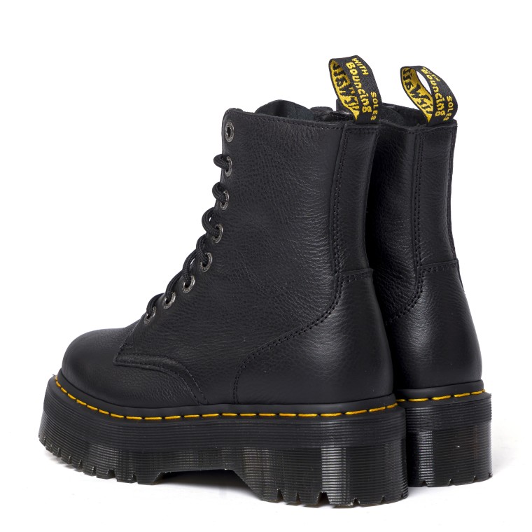 Stivali Platform Dr Martens Jadon III in pelle pisa