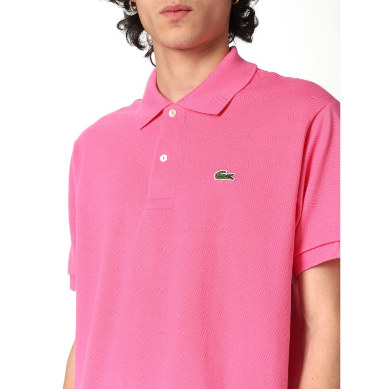 Polo Lacoste basic con logo