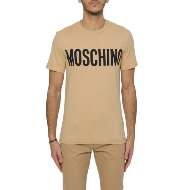 T-shirt di cotone Moschino Couture