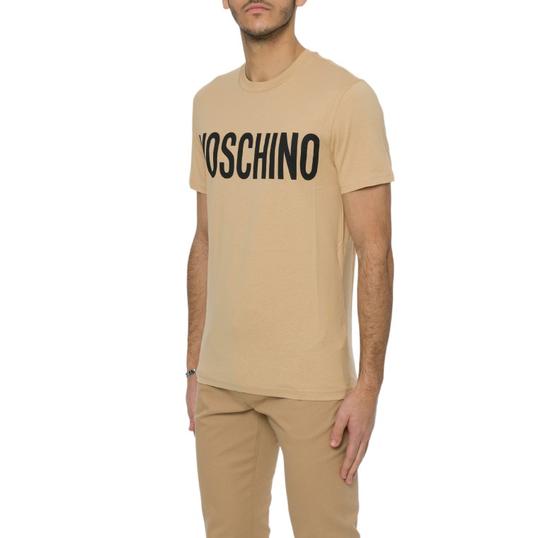 T-shirt di cotone Moschino Couture