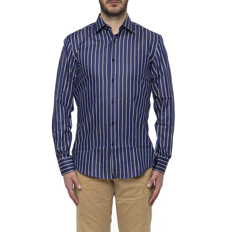 Camicia a righe Boss slim fit