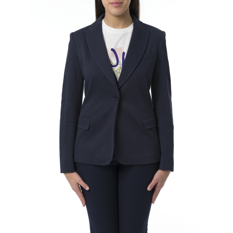 Blazer monopetto in jersey Rosetta Weekend Max Mara