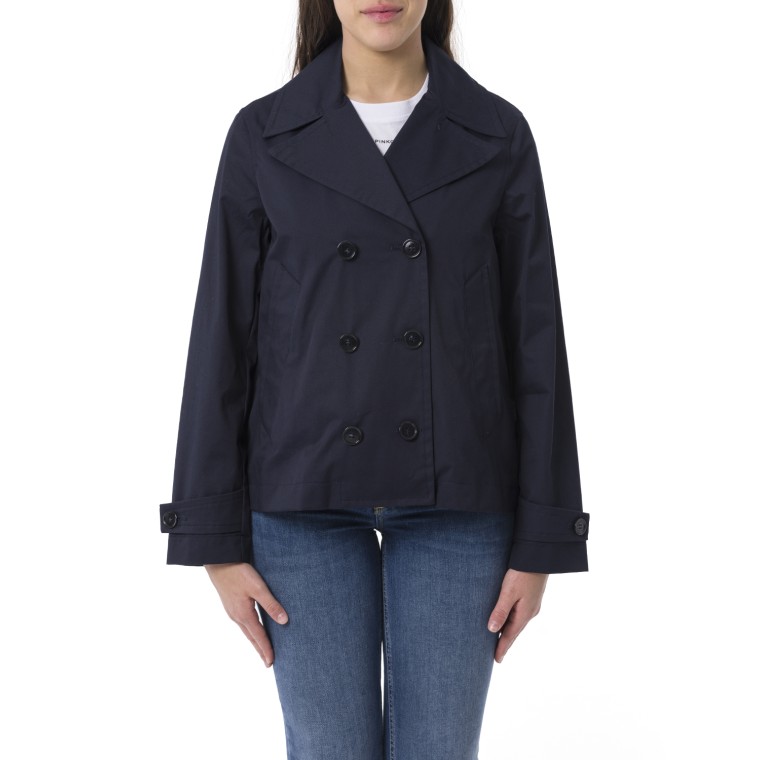 Trench doppiopetto Woolrich