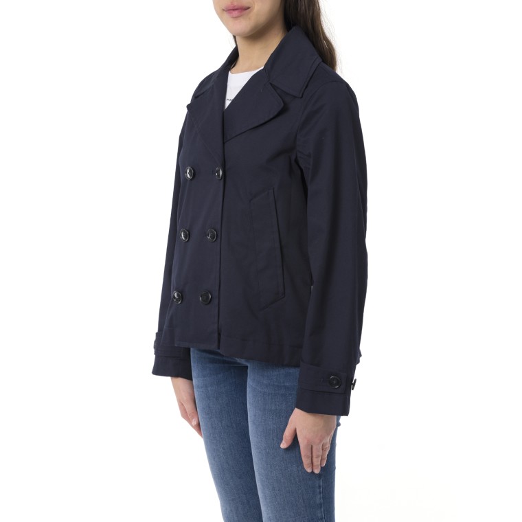 Trench doppiopetto Woolrich