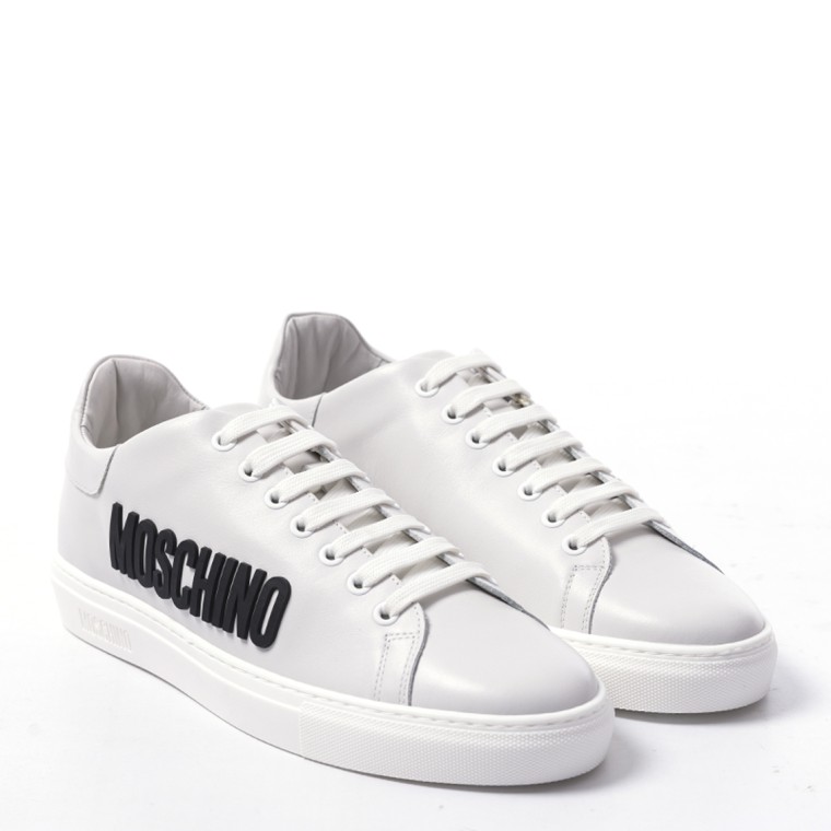 Sneakers Serena Moschino Couture in pelle