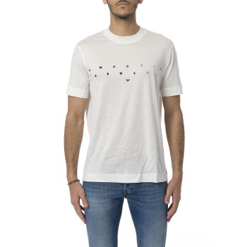 T-shirt Emporio Armani con ricamo
