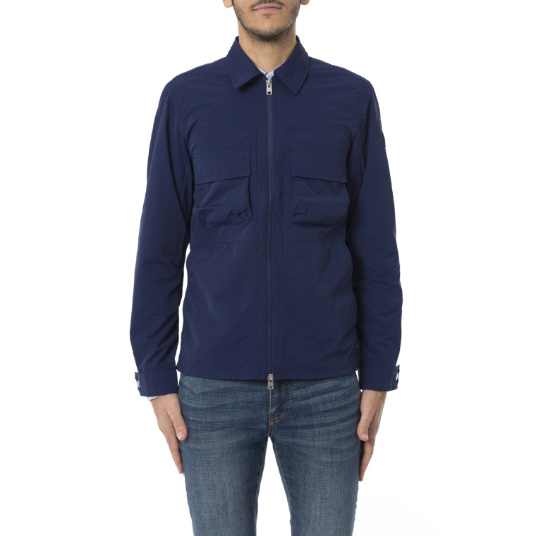 Giacca Woolrich con zip a doppio cursore