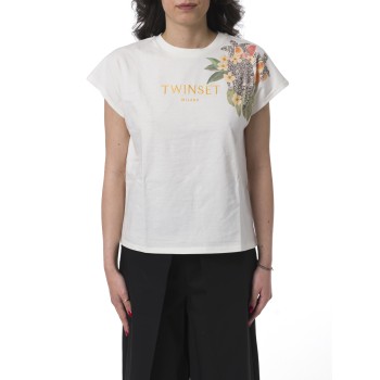 T-shirt Twinset in cotone