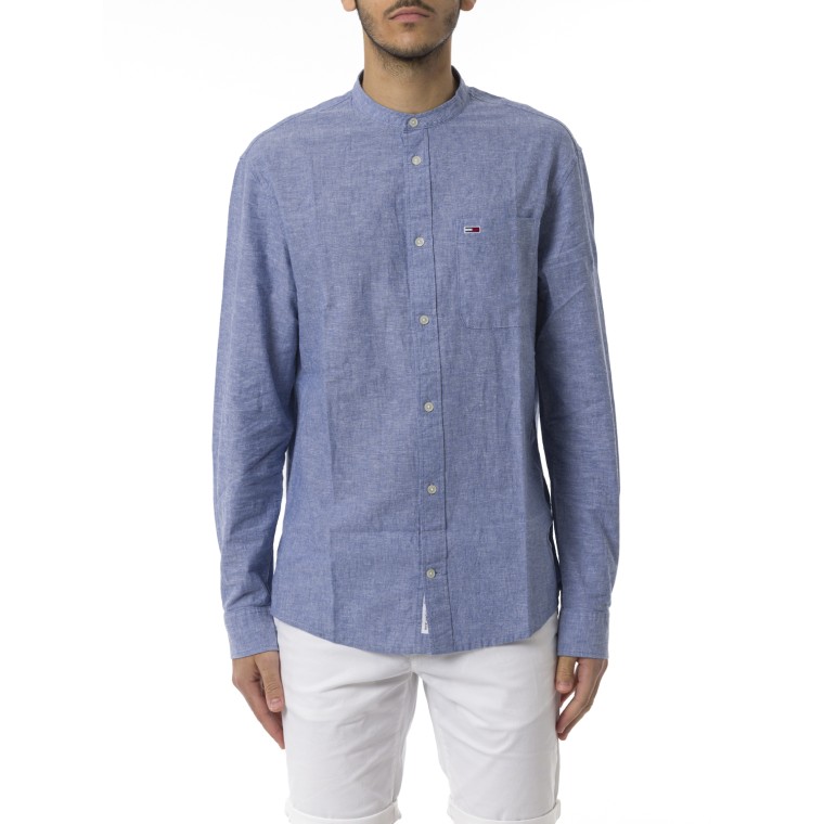 Camicia coreana in lino Tommy Jeans