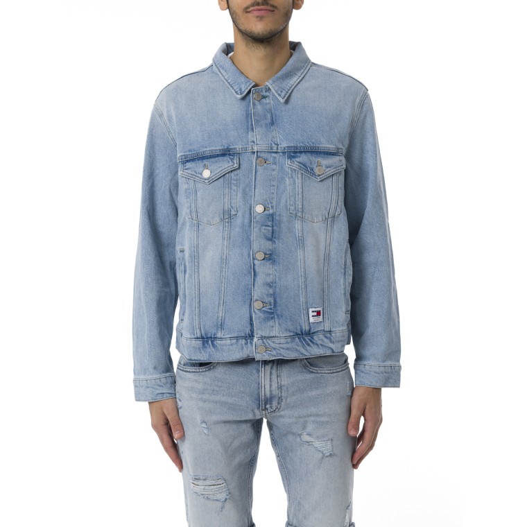 Giacca in denim sbiadito Tommy Jeans