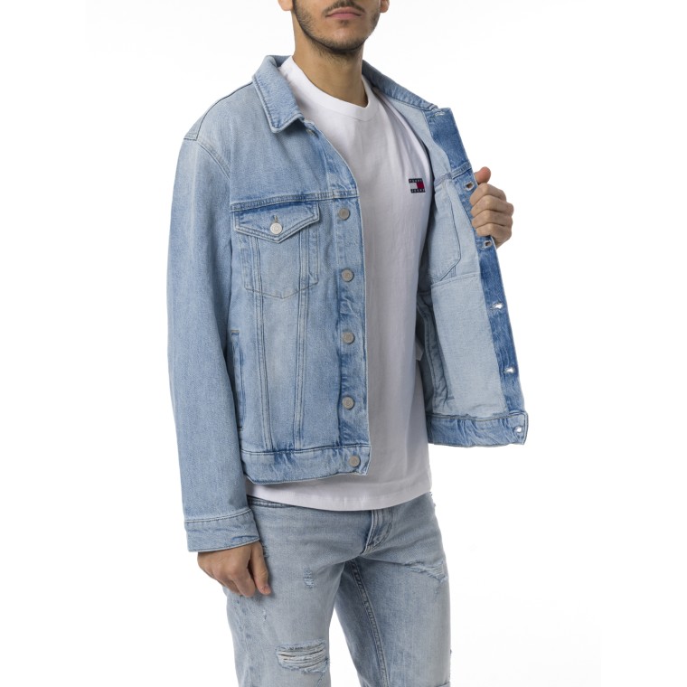 Giacca in denim sbiadito Tommy Jeans