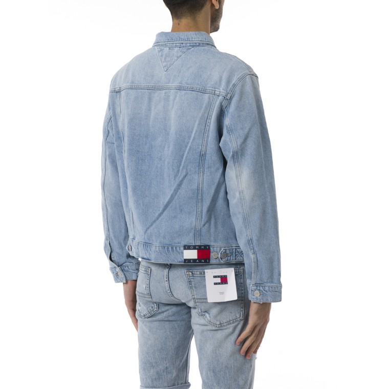 Giacca in denim sbiadito Tommy Jeans