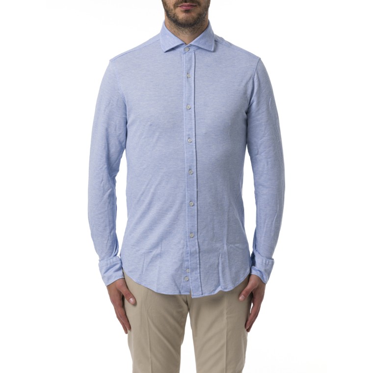 Camicia in piquet di cotone Paul & Shark