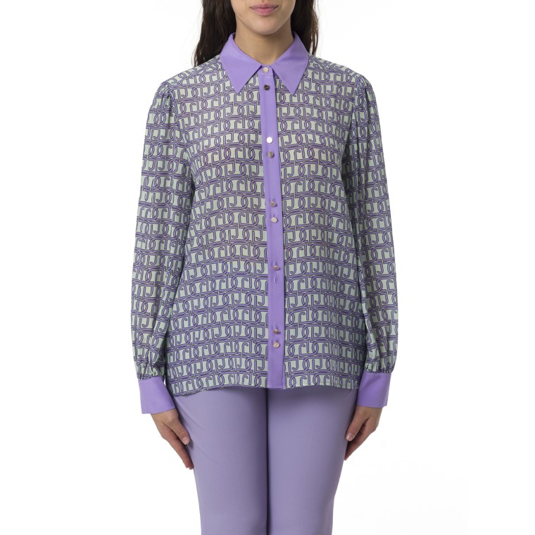 Camicia stampa monogram Liu Jo