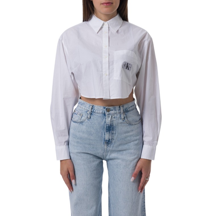 Camicia Calvin Klein Jeans in popeline