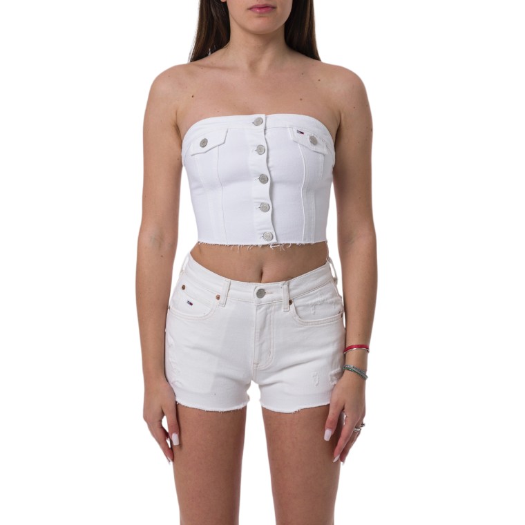 Top Bustier Crop Tommy Jeans