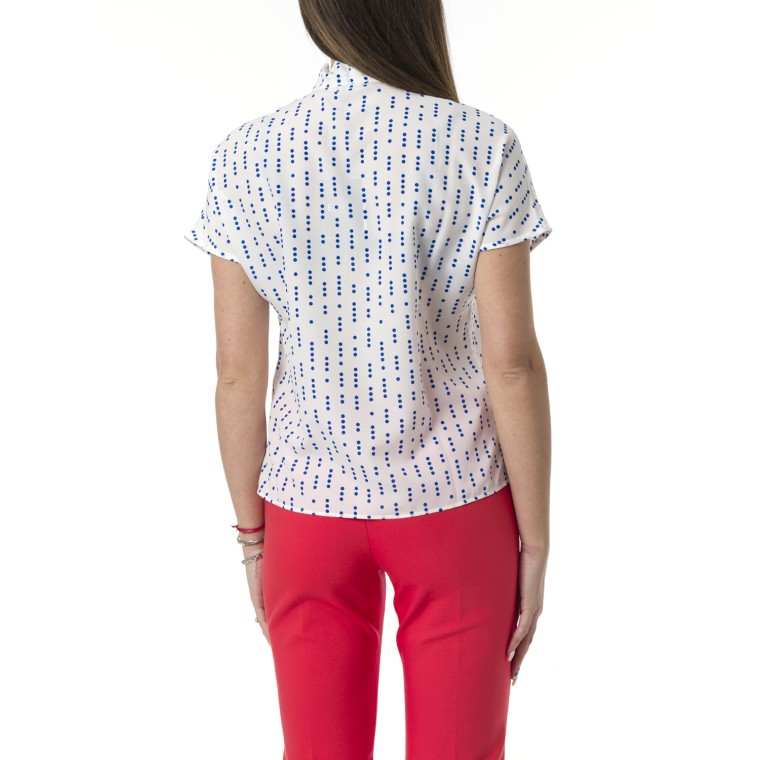 Blusa con sciarpina Emme Marella