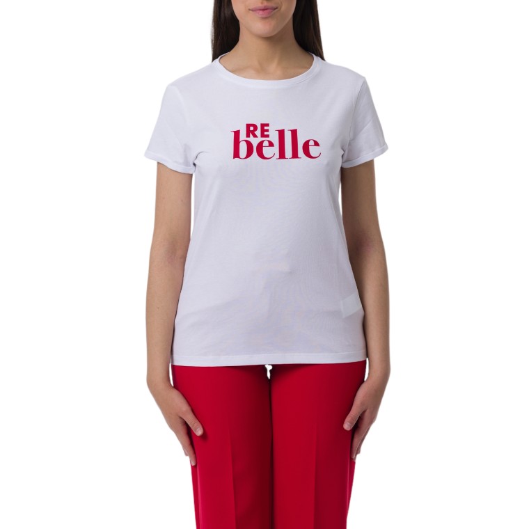 T-shirt basic in jersey di cotone Emme Marella