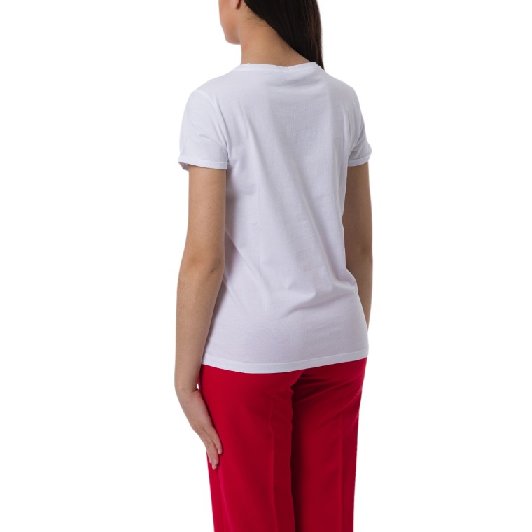 T-shirt basic in jersey di cotone Emme Marella