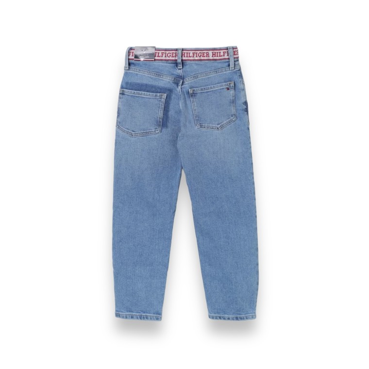 Jeans regular fit Tommy Hilfiger con vita logata