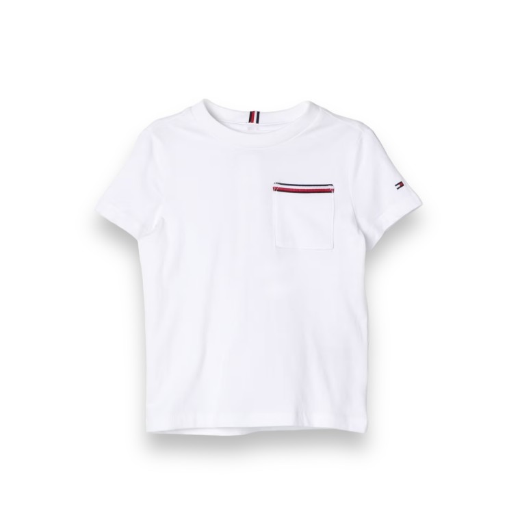 T-shirt Tommy Hilfiger con taschino