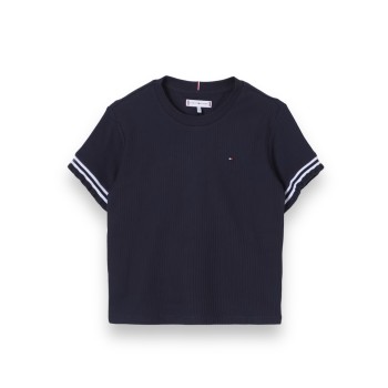 T-shirt con ruches Tommy Hilfiger