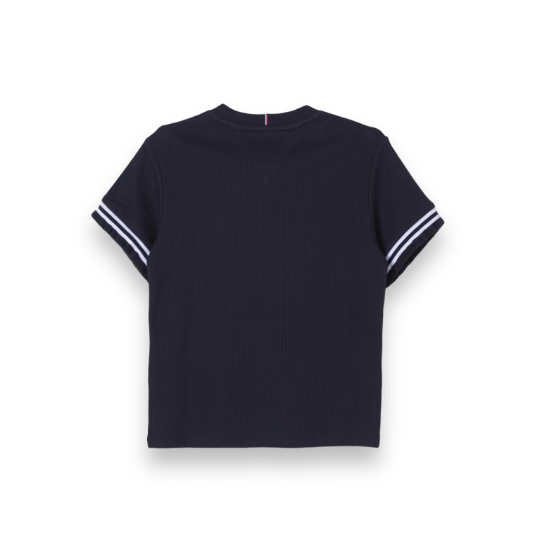 T-shirt con ruches Tommy Hilfiger