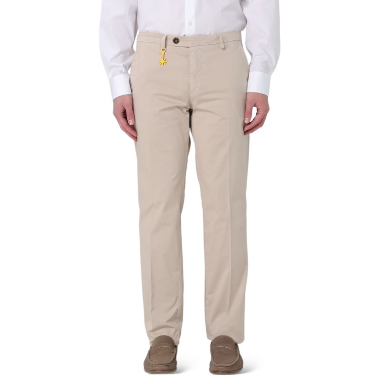 Pantaloni Manuel Ritz in cotone stretch