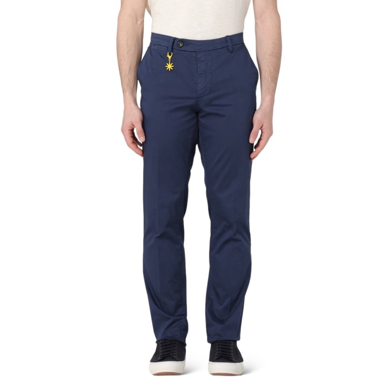 Pantaloni Manuel Ritz in cotone stretch