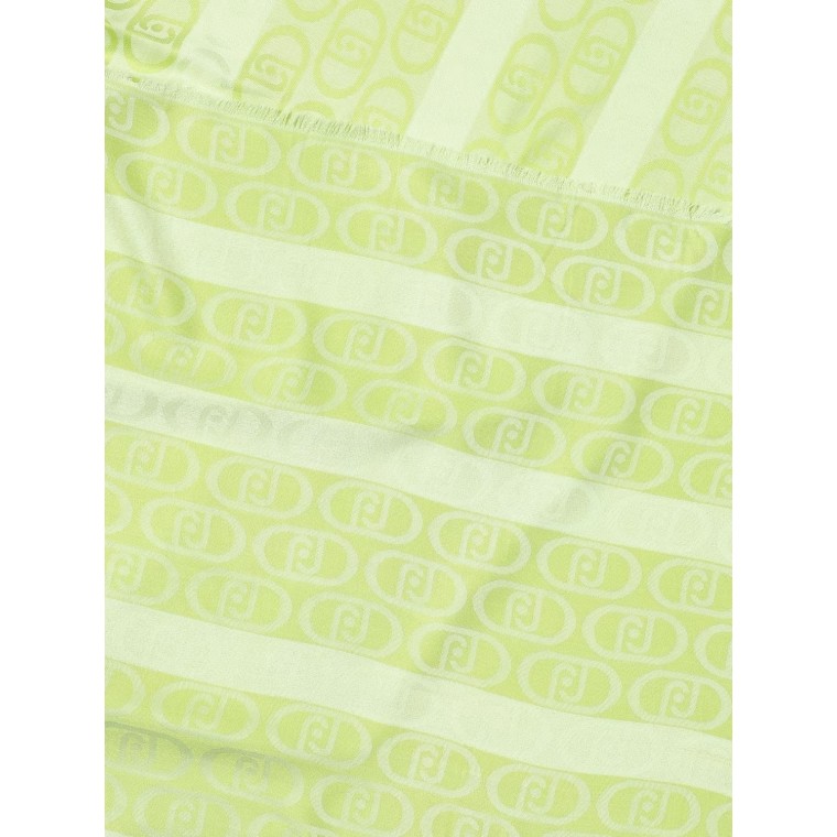 Stola monogram jacquard Liu Jo