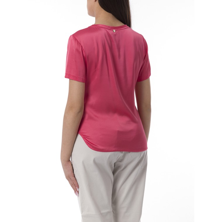 Blusa Liu Jo in raso di viscosa stretch