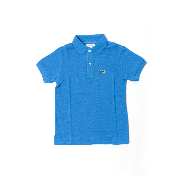 Polo Lacoste bambino in piqué di cotone