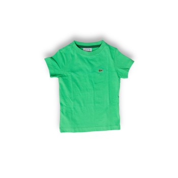 T-Shirt Lacoste bambino in cotone biologico