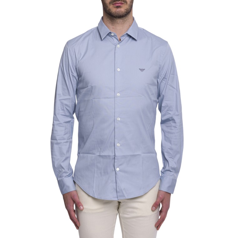 Camicia Emporio Armani con colletto all'italiana